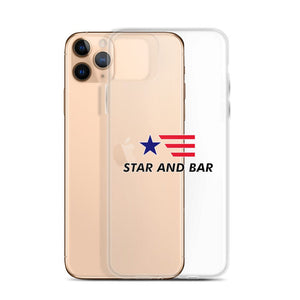 Star and Bar Logo iPhone Case