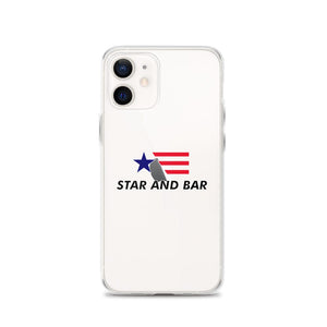 Star and Bar Logo iPhone Case