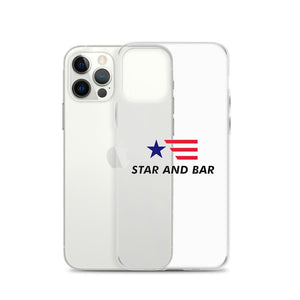 Star and Bar Logo iPhone Case
