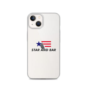Star and Bar Logo iPhone Case