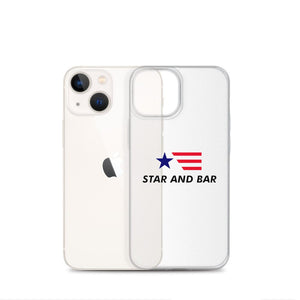 Star and Bar Logo iPhone Case