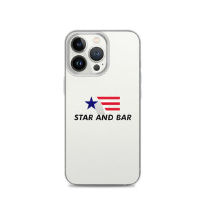 Star and Bar Logo iPhone Case