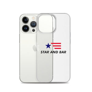 Star and Bar Logo iPhone Case