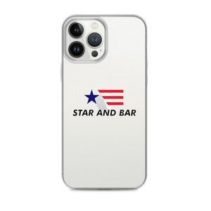Star and Bar Logo iPhone Case