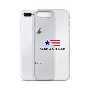 Star and Bar Logo iPhone Case