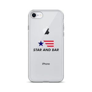 Star and Bar Logo iPhone Case