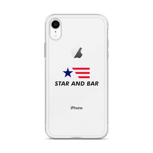 Star and Bar Logo iPhone Case
