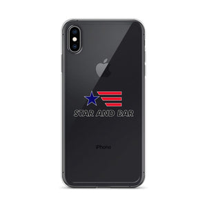 Star and Bar Logo iPhone Case
