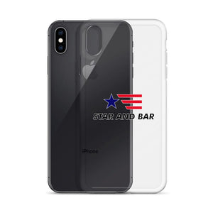 Star and Bar Logo iPhone Case