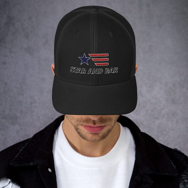 Load image into Gallery viewer, Star and Bar Logo SnapBack Hat
